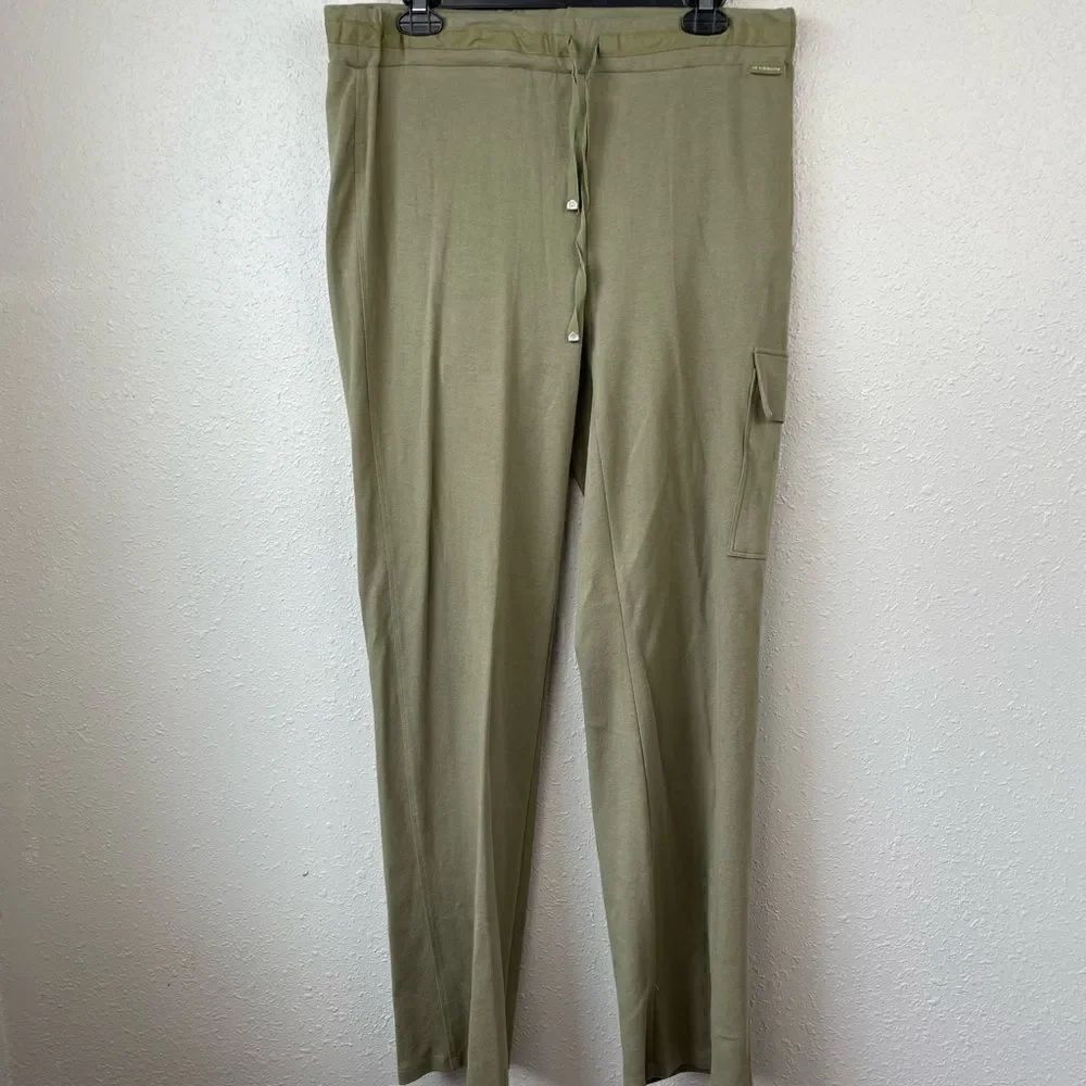 Liz Claiborne Green Sweat Pants Size M EUC